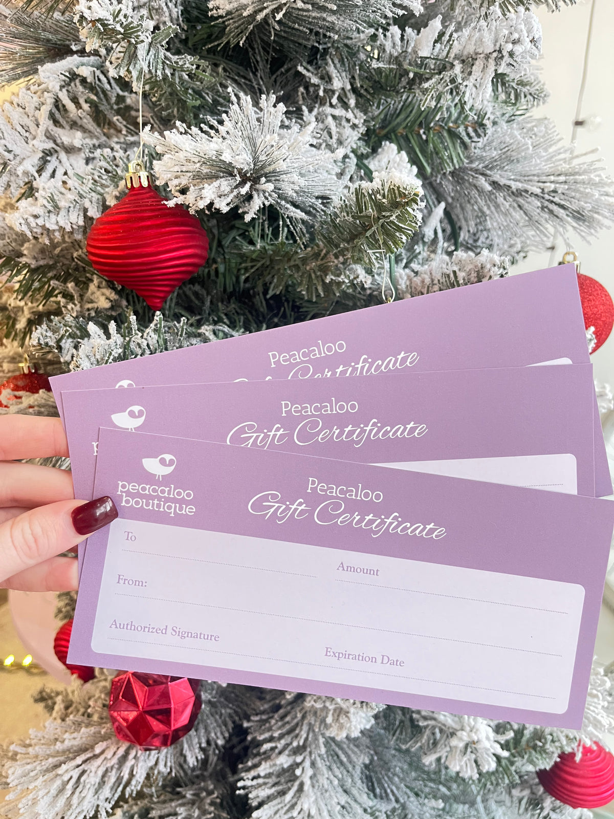 Peacaloo Gift Card