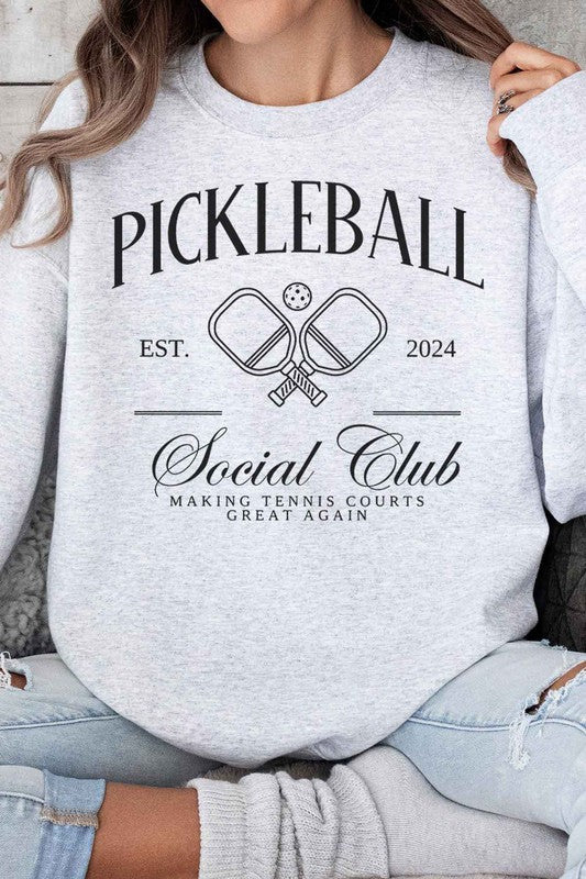 Pickleball Social Club Sweatshirt