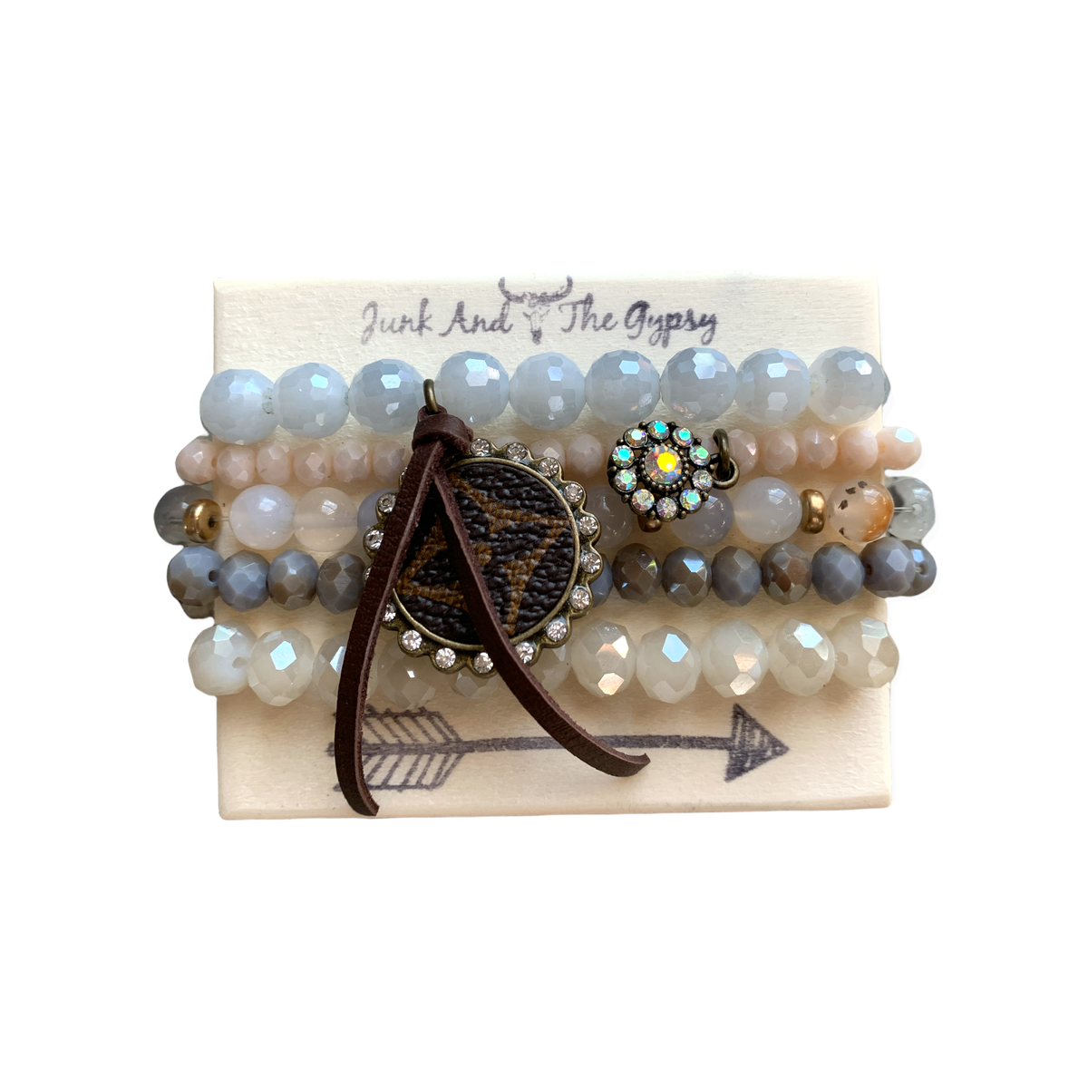 Dolce Light Blue Repurposed Bracelet