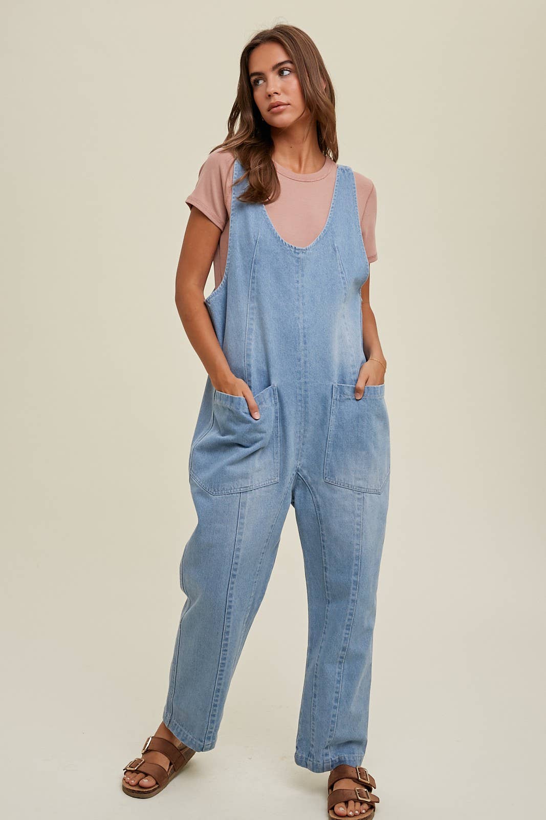 Denim Overalls