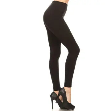 High Waist Fleece Lined Leggings