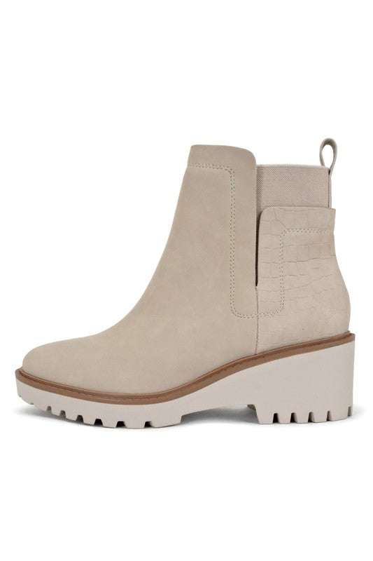 High Top Slip On Booties