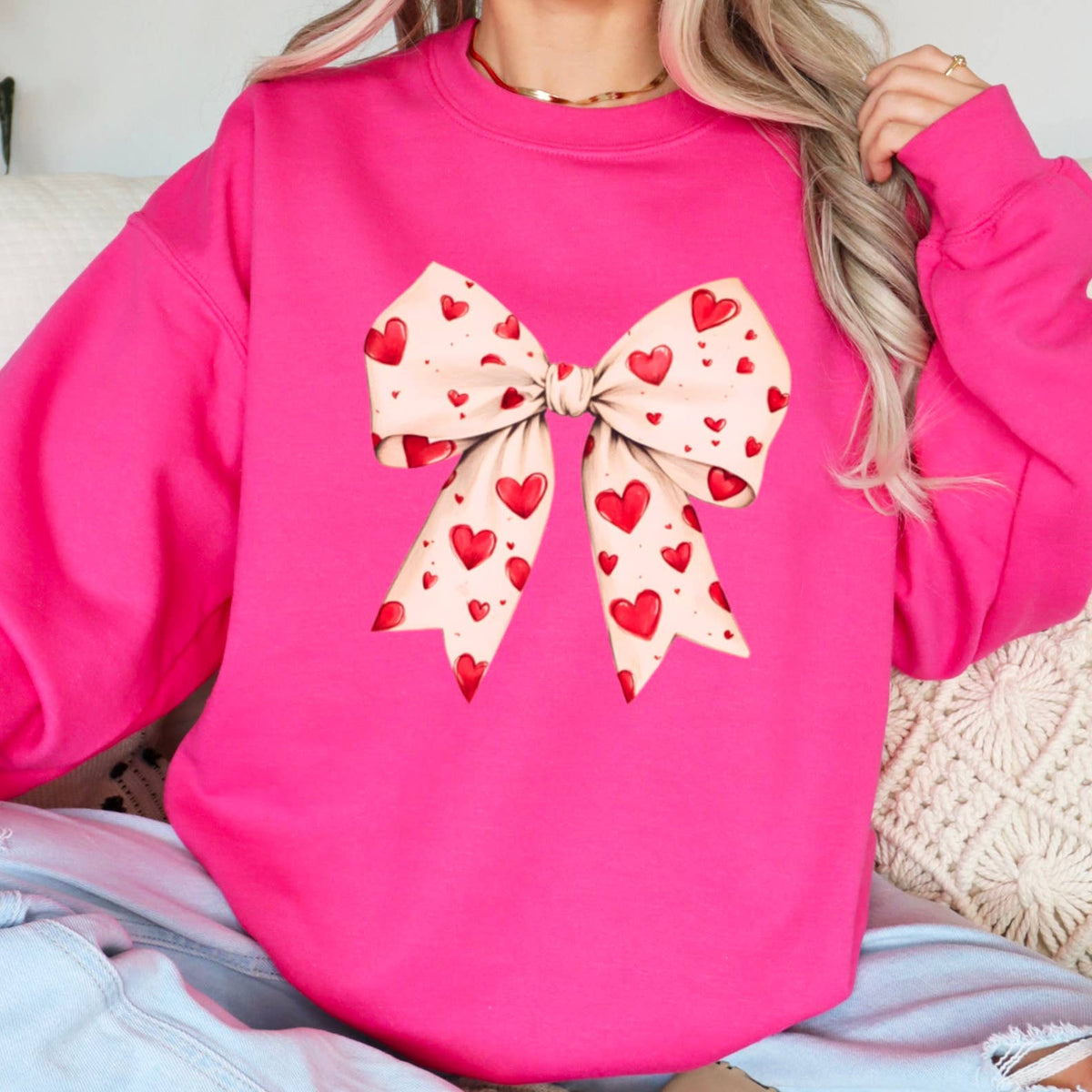 Valentine's Day Graphic Sweatshirt