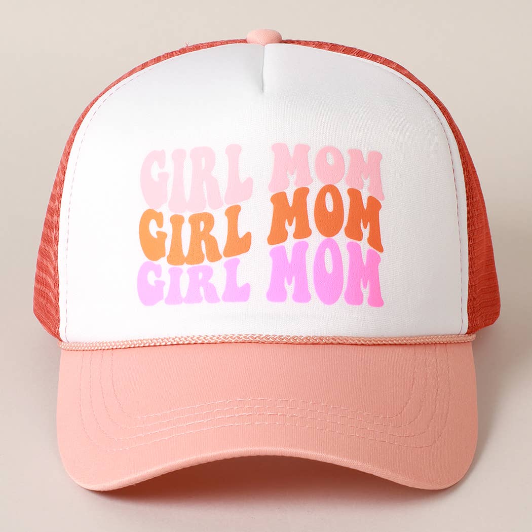 Girl Mom Foam Trucker Hat