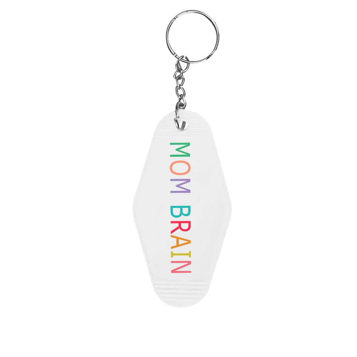 Mom Brain Motel Keychain